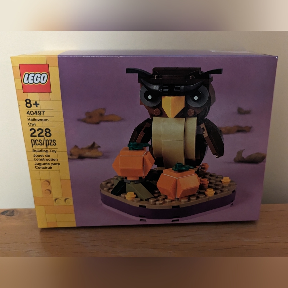 Lego Halloween Owl brand new